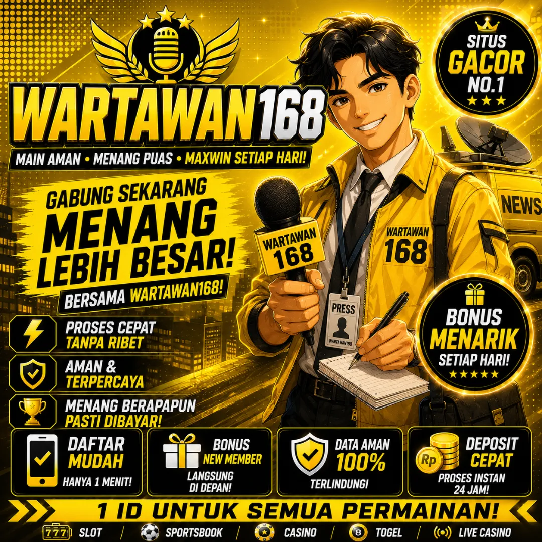 WARTAWAN168 Banner